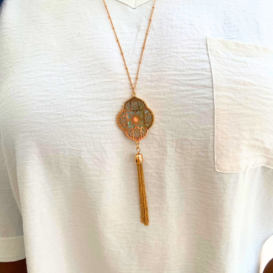 Tassel Pendant Necklace