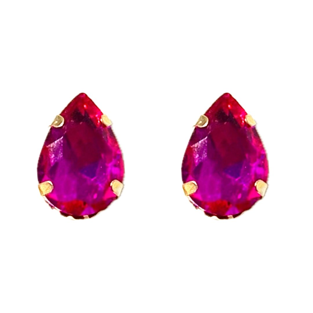 Jewel Teardrop Earrings