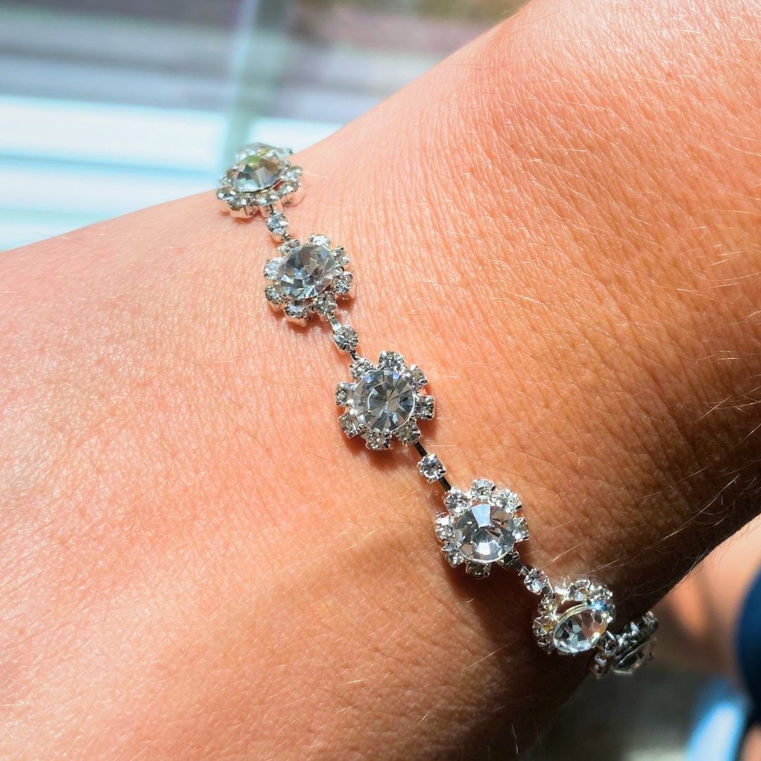 Rose Crystal Bracelet
