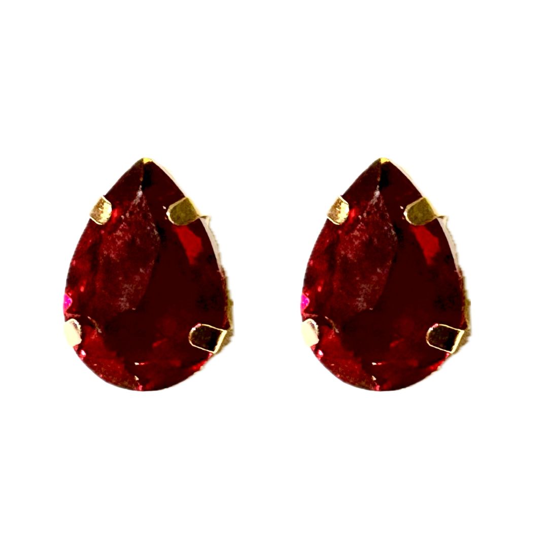 Jewel Teardrop Earrings