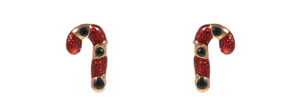 Christmas Candy Stud Earrings