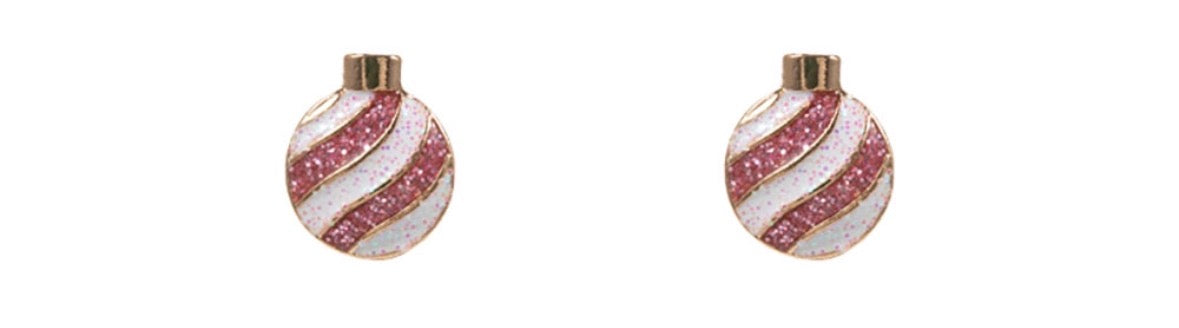 Christmas Ornament Stud Earrings