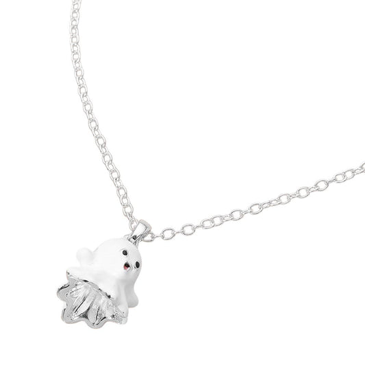 Ghosty Pendant Necklace
