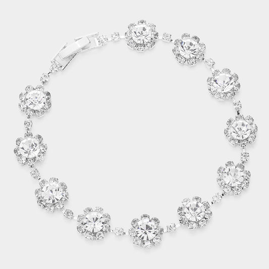 Rose Crystal Bracelet